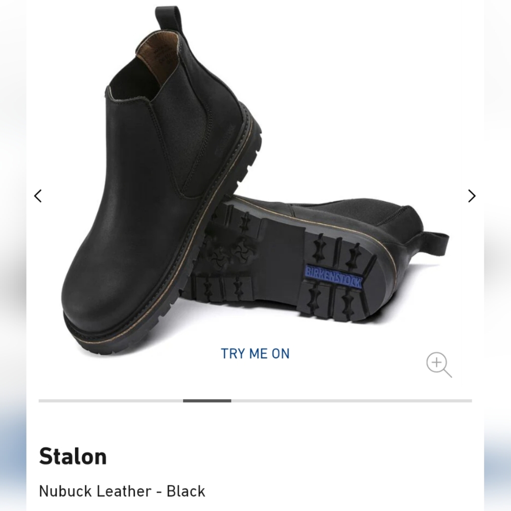 Birkenstock Men's Black Chelsea Boots